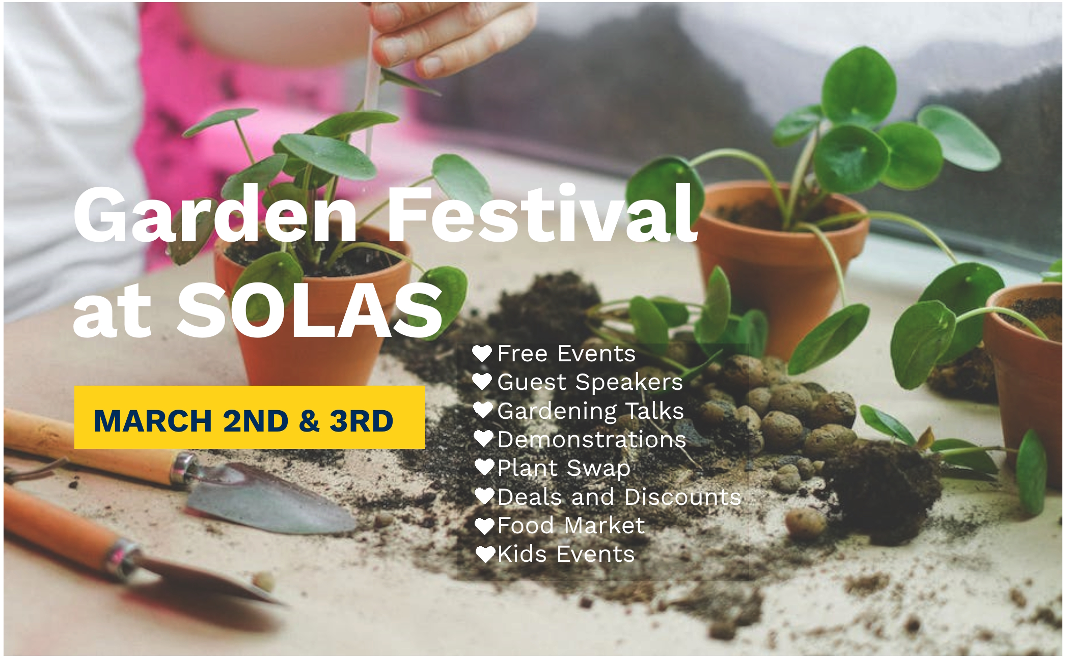 Gearing up for SOLAS Garden Festival